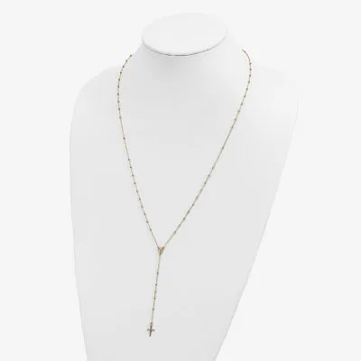 Womens 14K Gold Rosary Necklaces