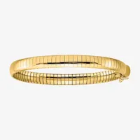 14K Gold 7 Inch Solid Omega Chain Bracelet