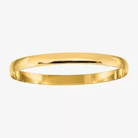 14K 6MM Polished Slip-On Bangle Bracelet