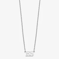 Personalized 2 Initial Pendant Necklace