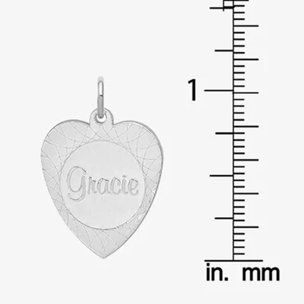 Personalized Heart Name Pendant Necklace