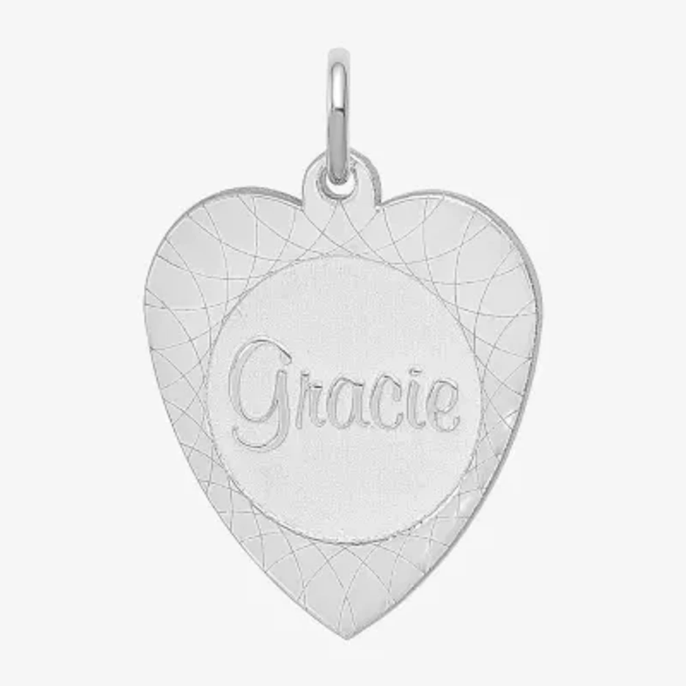 Personalized Heart Name Pendant Necklace