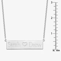 Personalized 12x56mm  Name Plate Necklace