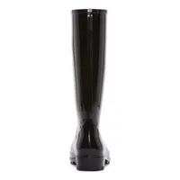 St. John's Bay Womens Winthrop Water Resistant Block Heel Rain Boots