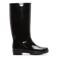 St. John's Bay Womens Winthrop Water Resistant Block Heel Rain Boots