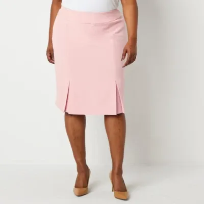 Black Label by Evan-Picone Womens Suit Skirt-Plus