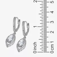 DiamonArt® Lab Created White Cubic Zirconia Sterling Silver 3-pc. Jewelry Set