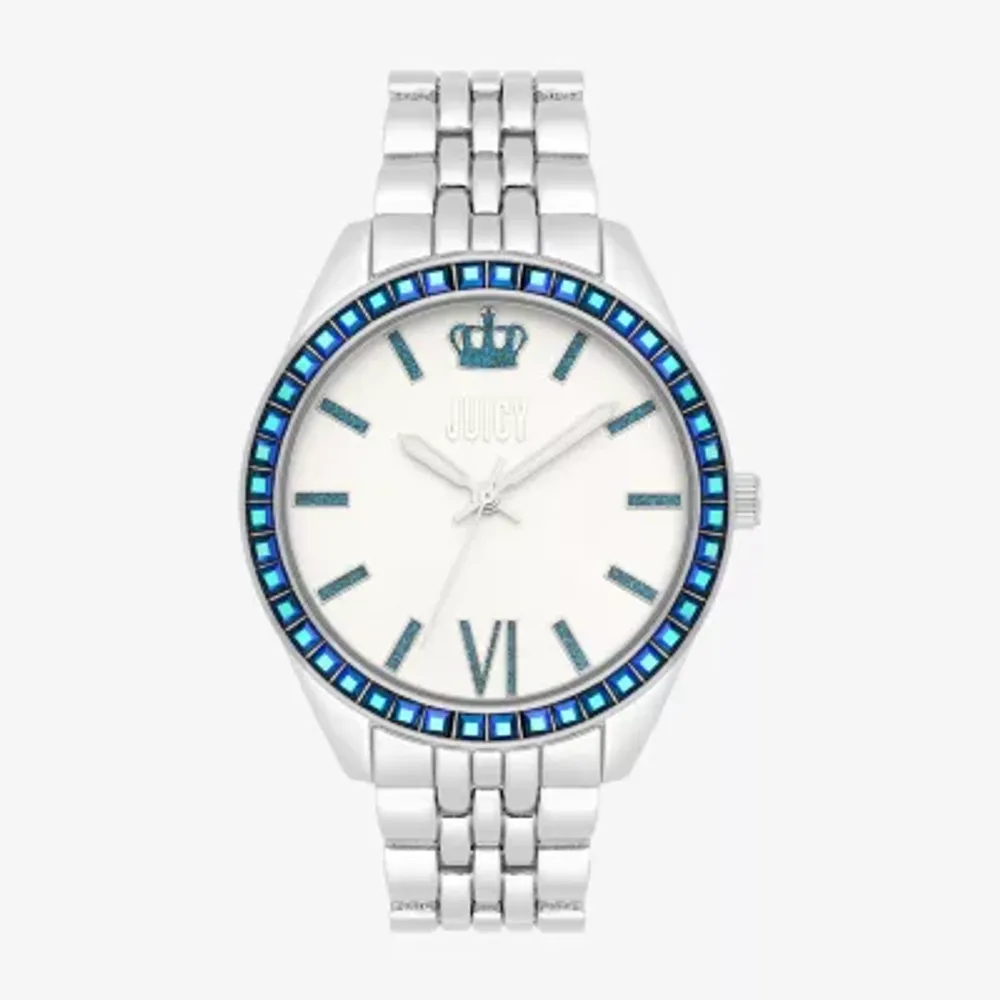 Juicy Couture Black Label Multi Charm Bracelet Watch Silver - Juicy Couture  watch - | Fash Brands