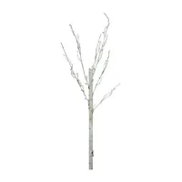 44'' Gray Distressed Finish Artificial Crafting Display Tree Trunk