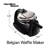 Hamilton Beach® Belgian-Style Flip Waffle Maker