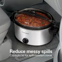 Hamilton Beach® Stay Or Go® 6-qt. Oval Slow Cooker