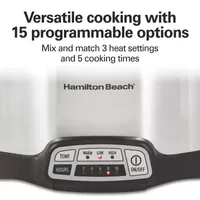 Hamilton Beach Programmable Slow Cooker