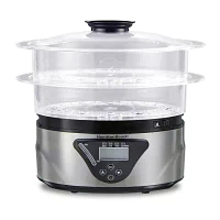 Hamilton Beach® Two-Tier Digital Food Steamer and Rice Cooker