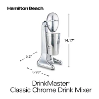 Hamilton Beach® DrinkMaster® Classic Chrome Drink Mixer