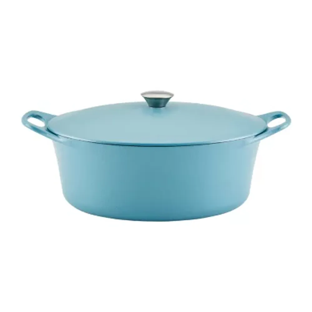 Rachael Ray NITRO Cast Iron 6.5-qt. Dutch Oven with Lid