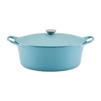 Rachael Ray NITRO Cast Iron 6.5-qt. Dutch Oven with Lid