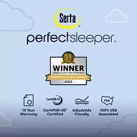 Serta Perfect Sleeper Dazzling Night 12" Hybrid Medium - Mattress Only