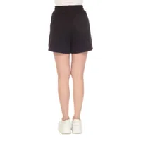 White Mark Womens Mid Rise Pull-On Short