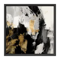 Lumaprints Neutral Gold Collage Canvas Art