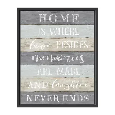 Lumaprints Laughter Never Ends Canvas Art