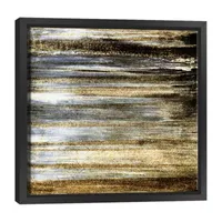 Lumaprints Brushed Gold Framed Canvas Art