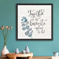 Lumaprints Inspiration - Together Framed Canvas Art