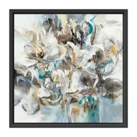 Lumaprints 22" X Gia Floating Framed Canvas Art