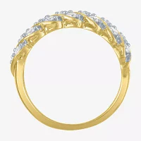 (G-H/Si2-I1) Womens 8.5MM 1 CT. T.W. Lab Grown White Diamond 10K Gold Band