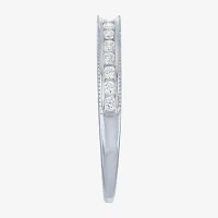 (G-H / Si2-I1)												 Womens 1/4 CT. T.W. Lab Grown White Diamond 10K Gold Wedding Band