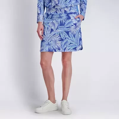 Stella Parker Womens Mid Rise Scooter Skirt