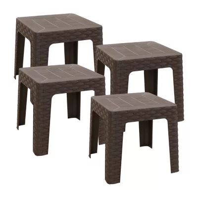4-pc. Weather Resistant Patio Side Table