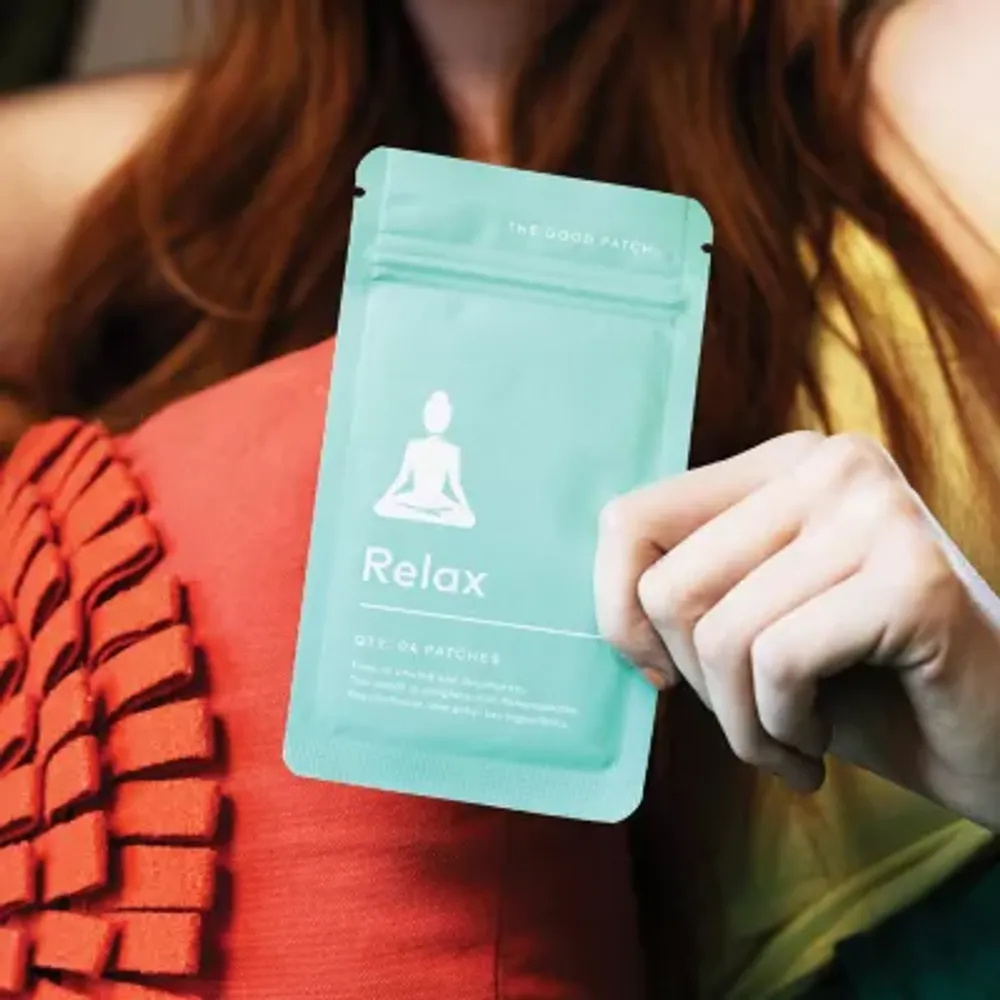 The Good Patch Plant Based Relax Patch 4 Count