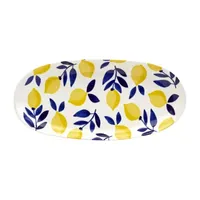 Tabletops Unlimited Lemons Oval Platter