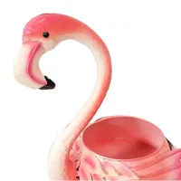 Net Health Shops Flamingo Metal Planter Statue 2-pc. Yard Art