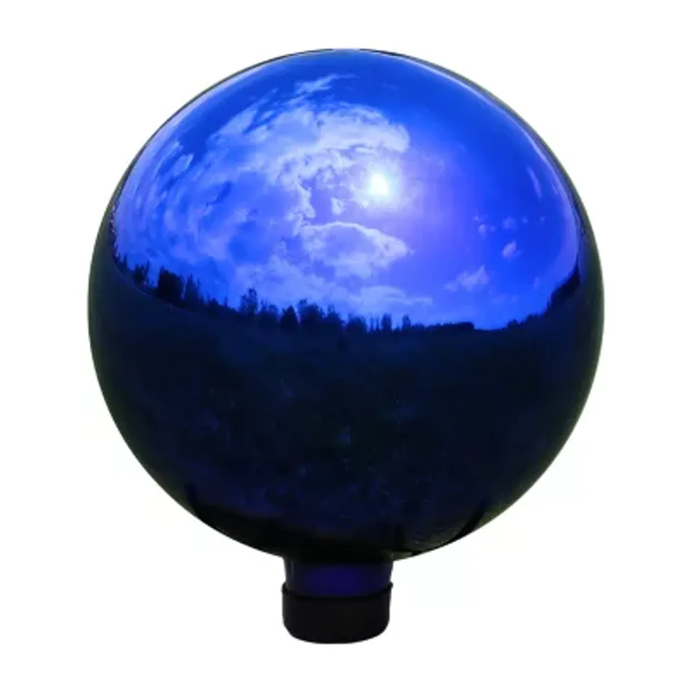 Net Health Shops Mirrored Gazing Globe - 10 Inch Glass Yard Art