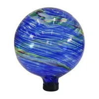 Net Health Shops Northern Lights Glass Gazing Globe Yard Art