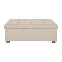 Yves Upholstered Ottoman