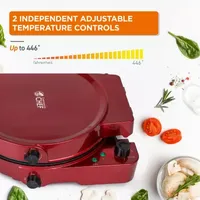 Commercial Chef Pizza Maker & Indoor Grill