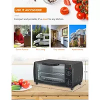 Commercial Chef 10L 4 Slice Mechanical Toaster Oven