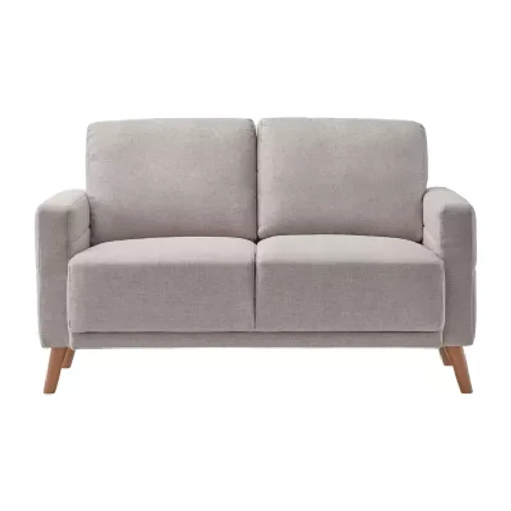 Clara Track-Arm Upholstered Loveseat