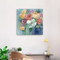 Lumaprints Bold Floral Revisit Canvas Art