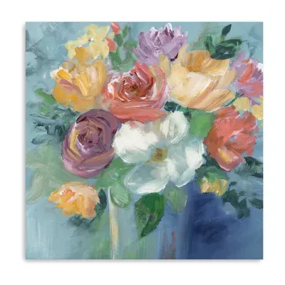 Lumaprints Bold Floral Revisit Canvas Art