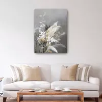 Light Leaves II Canvas Art