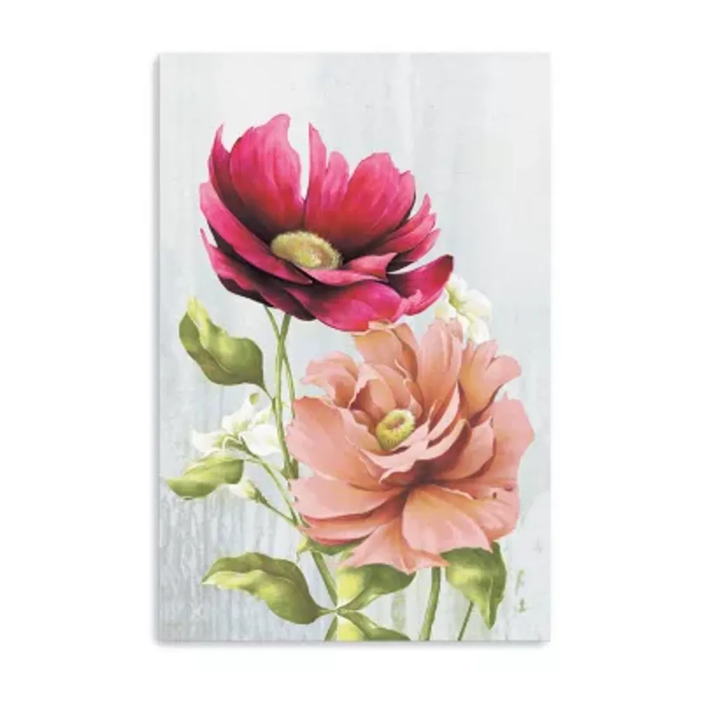 24''X36'' Pretty Peonies Canvas Art