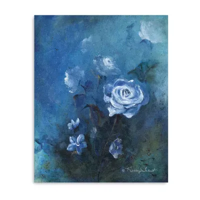 Lumaprints Moonlit Florals Canvas Art