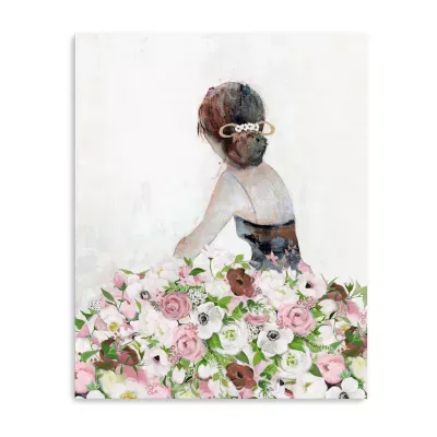 Floral Contemplation II Canvas Art