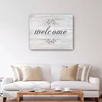 Lumaprints Welcome Canvas Art