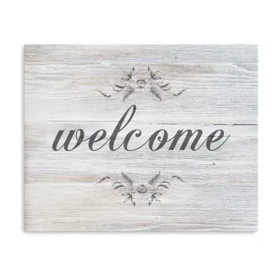 Lumaprints Welcome Canvas Art