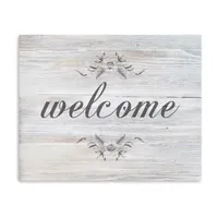 Lumaprints Welcome Canvas Art