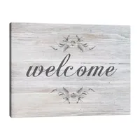 Lumaprints Welcome Canvas Art